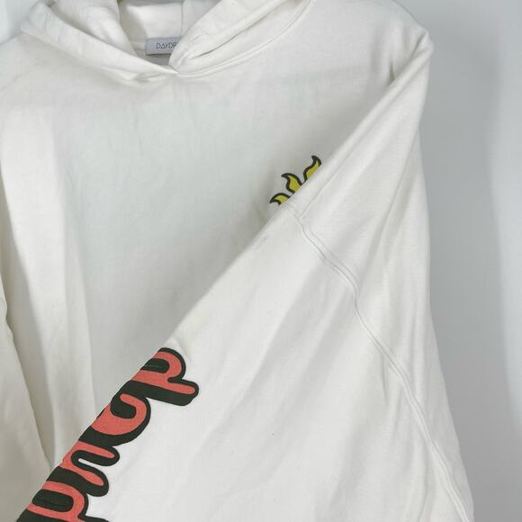 Daydreamer Flyer Oversized Mushroom Hoodie Sweatershirt Size Medium - Picture 4 of 8